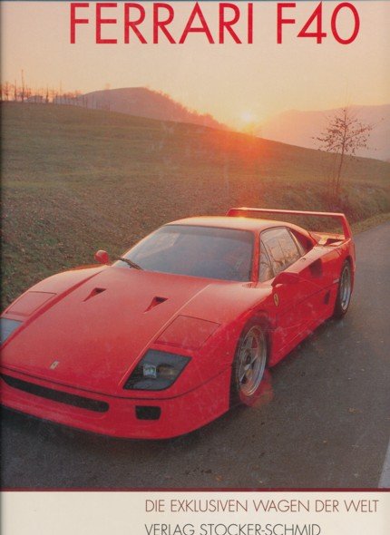 【希少本】ferrari F40 MARK　HUGHES 希少本】ferrari F40 MARK HUGHES 希少本】ferrari F40 MARKHUGHES